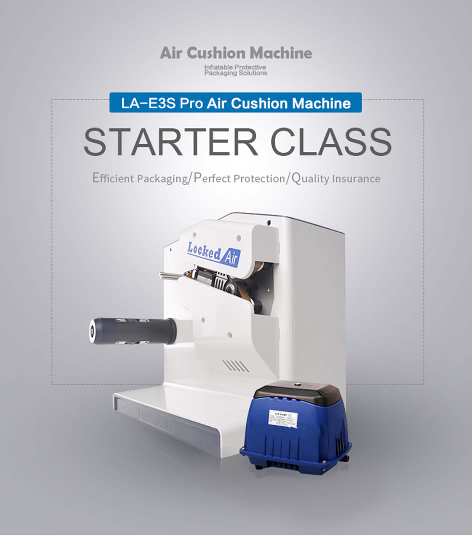 LA-E3S Pro High-Press Air fill Packaging Machine - Business Class