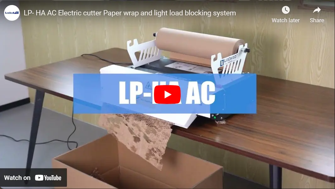 LP-HA MC/AC Paper wrap e sistema di blocco del carico leggero